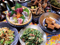 沖縄料理 ちぬまん 国際通り牧志店~無料島唄三線ライブ~那覇
