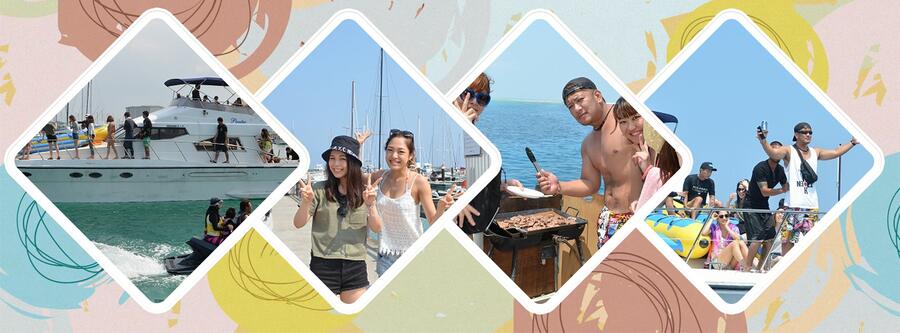 クルージンクツアー・水上バイク1艇込み貸切 宜野湾港マリーナ